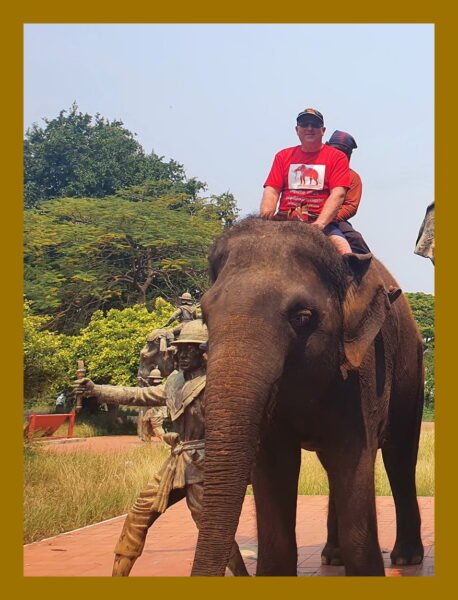 Howard's fifth visit to Elephantstay